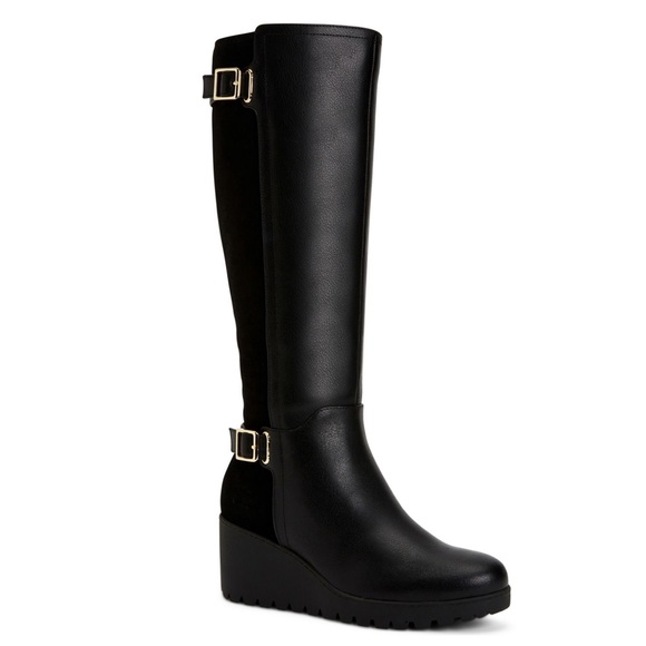 Giani Bernini Shoes - Giani Bernini Black Sannaa Wedge Boots